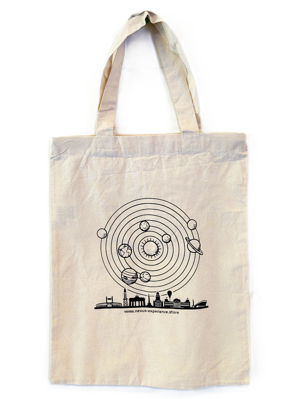 Stoffbeutel Solar System Skyline