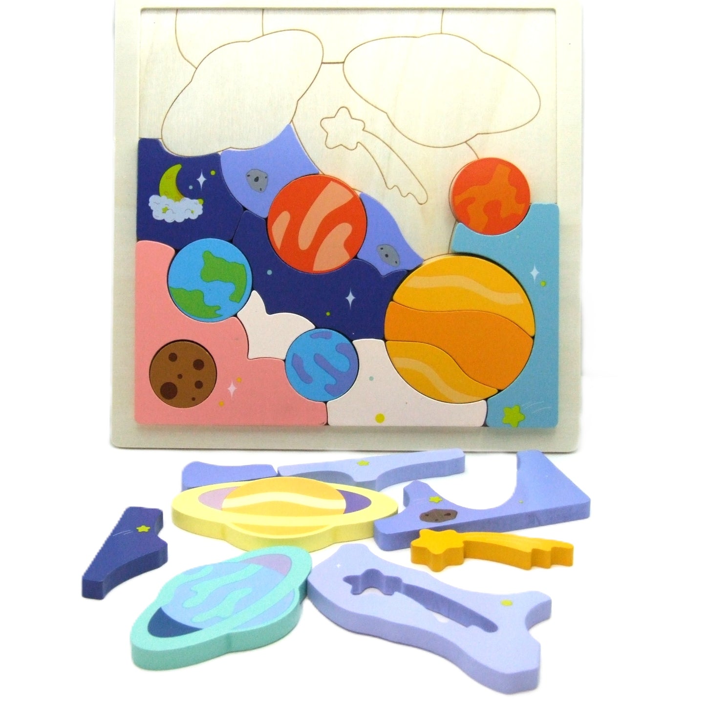 Nexus Montessori Weltall-Puzzle – 24 Teile