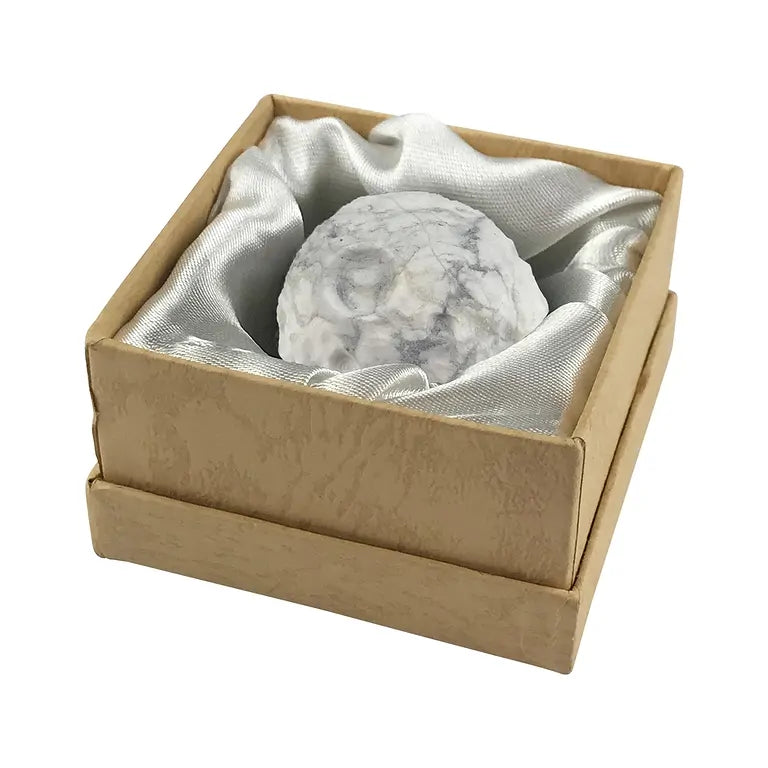 Mond Magnesit, 4,0cm, Geschenkschachtel