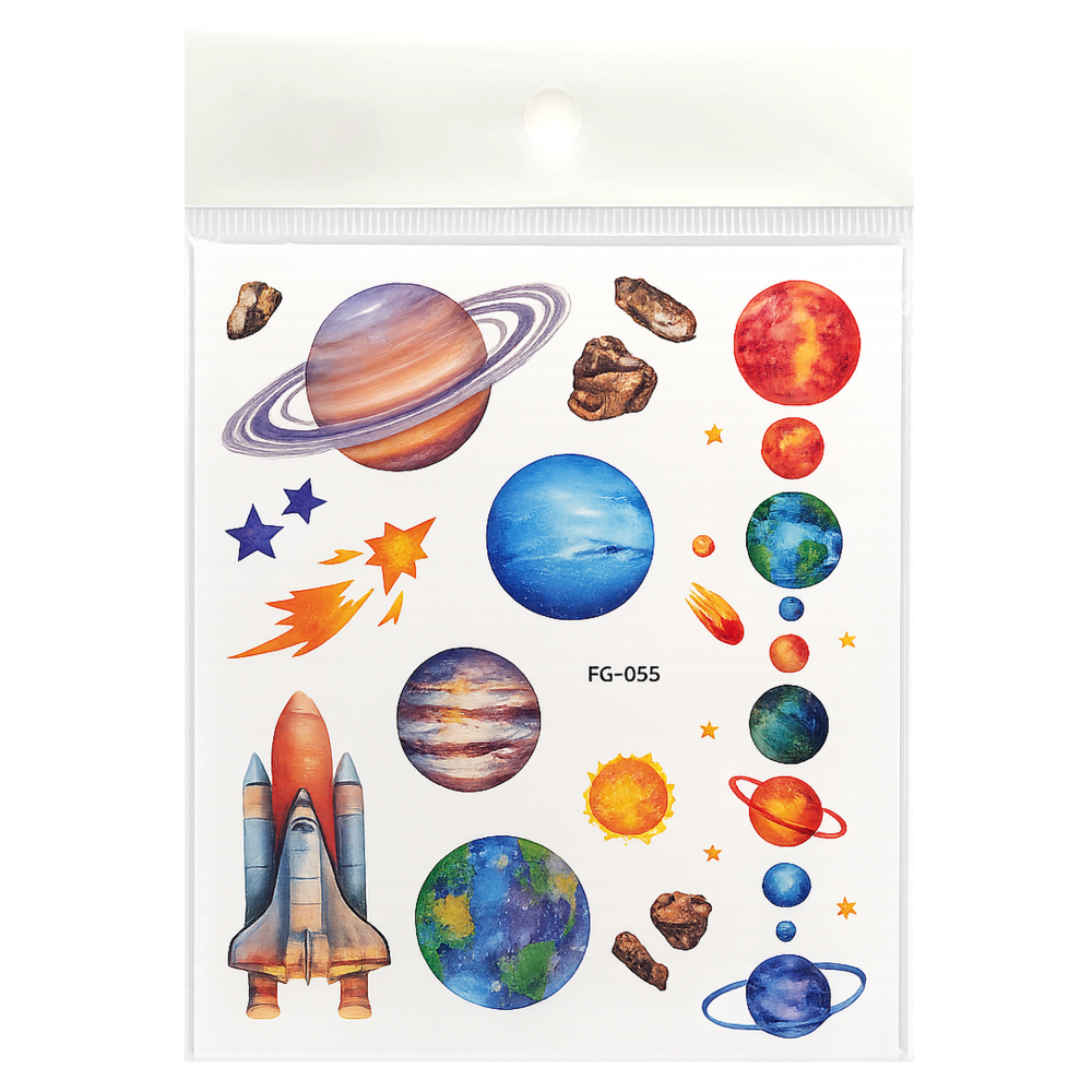 Glitzer Tattoo Set