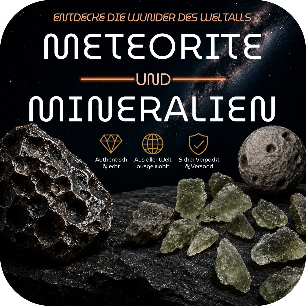 Meteorite und Mineralien
