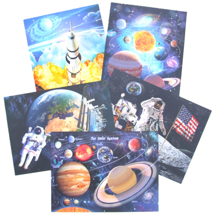 3D Poster verschiedene Space Motive 30x40cm