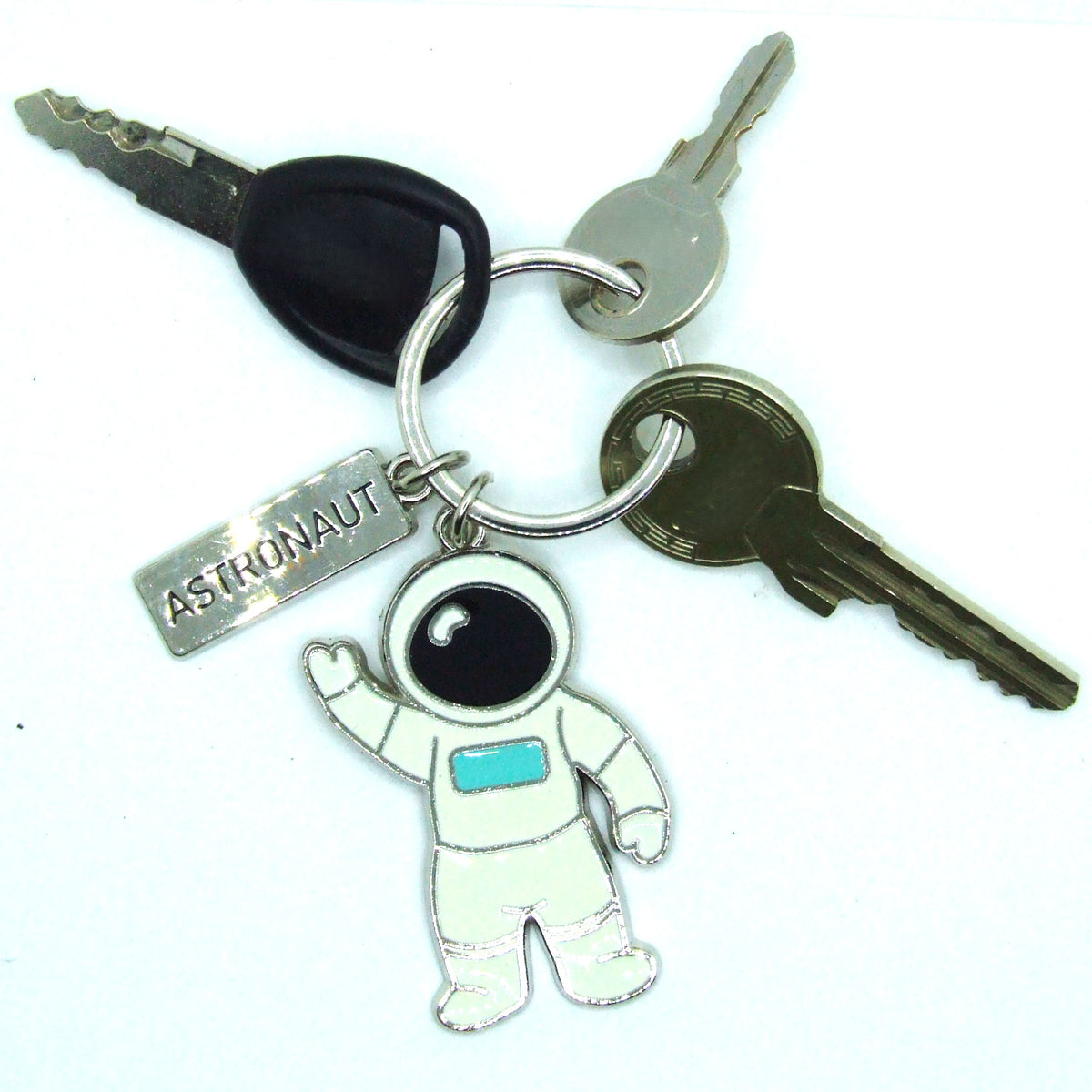 Metallschlüsselanhänger Astronaut