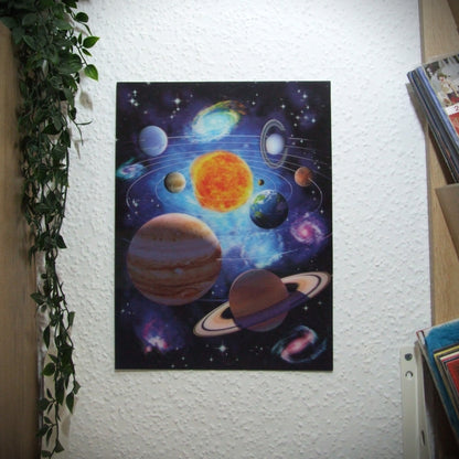 3D Poster verschiedene Space Motive 30x40cm
