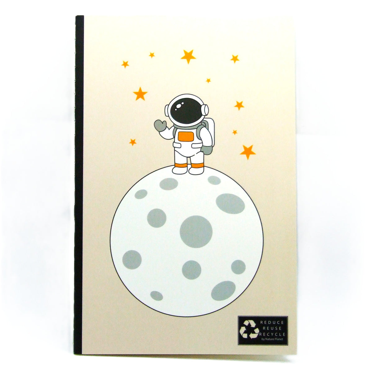Notizheft Astronaut | Kleines Notizheft mit süßem Astronaut; 20 linierte Seiten; ca. 20x13cm