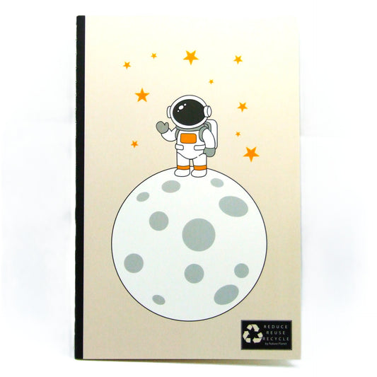 Notizheft Astronaut | Kleines Notizheft mit süßem Astronaut; 20 linierte Seiten; ca. 20x13cm