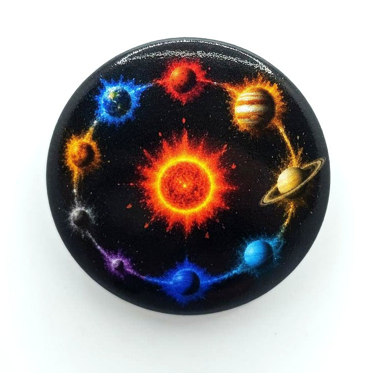 Magnetbutton 3,8cm Solar System Kollektion