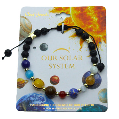 Kordel-Armband Solar System