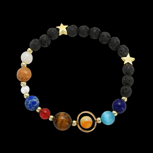 Stretch-Armband Solar System
