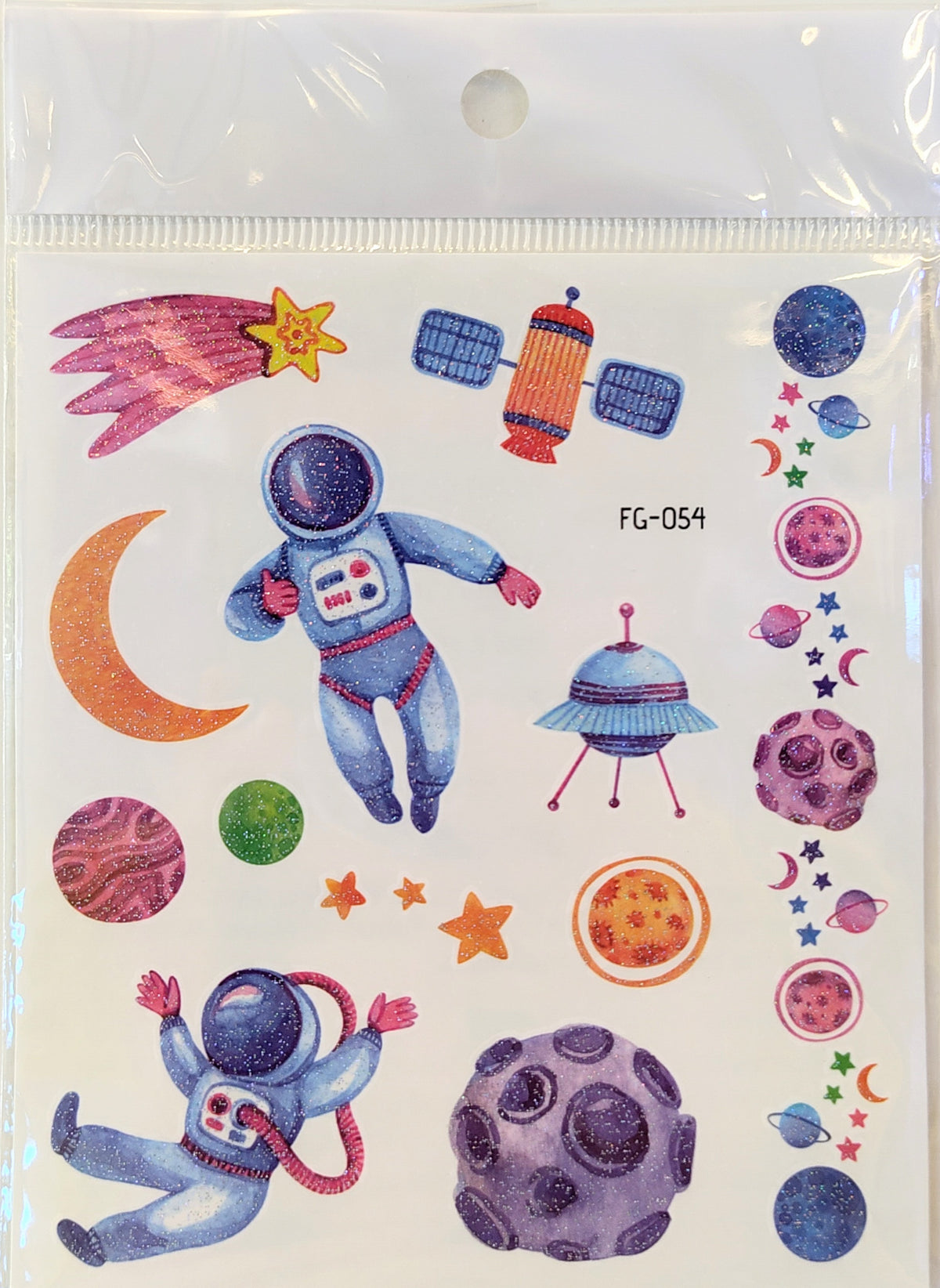 Glitzer Tattoo Set
