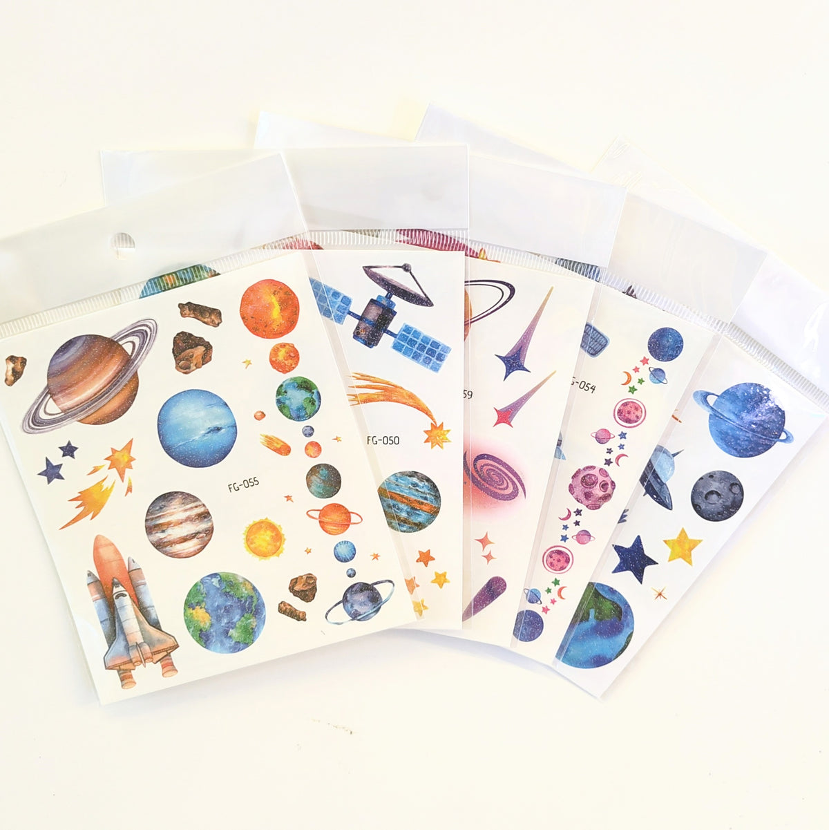Glitzer Tattoo Set