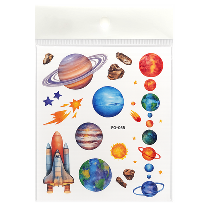 Glitzer Tattoo Set